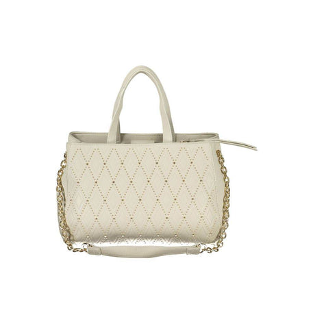 Mario Valentino White Polyethylene Handbag - Hilstor