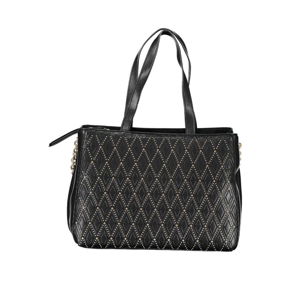 Mario Valentino Black Polyethylene Handbag - Hilstor