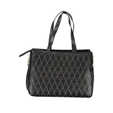 Mario Valentino Black Polyethylene Handbag - Hilstor