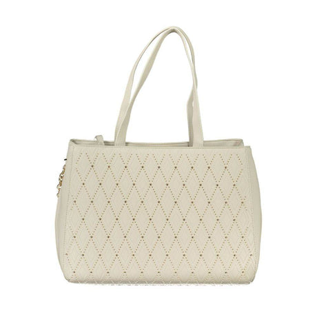 Mario Valentino White Polyethylene Handbag - Hilstor