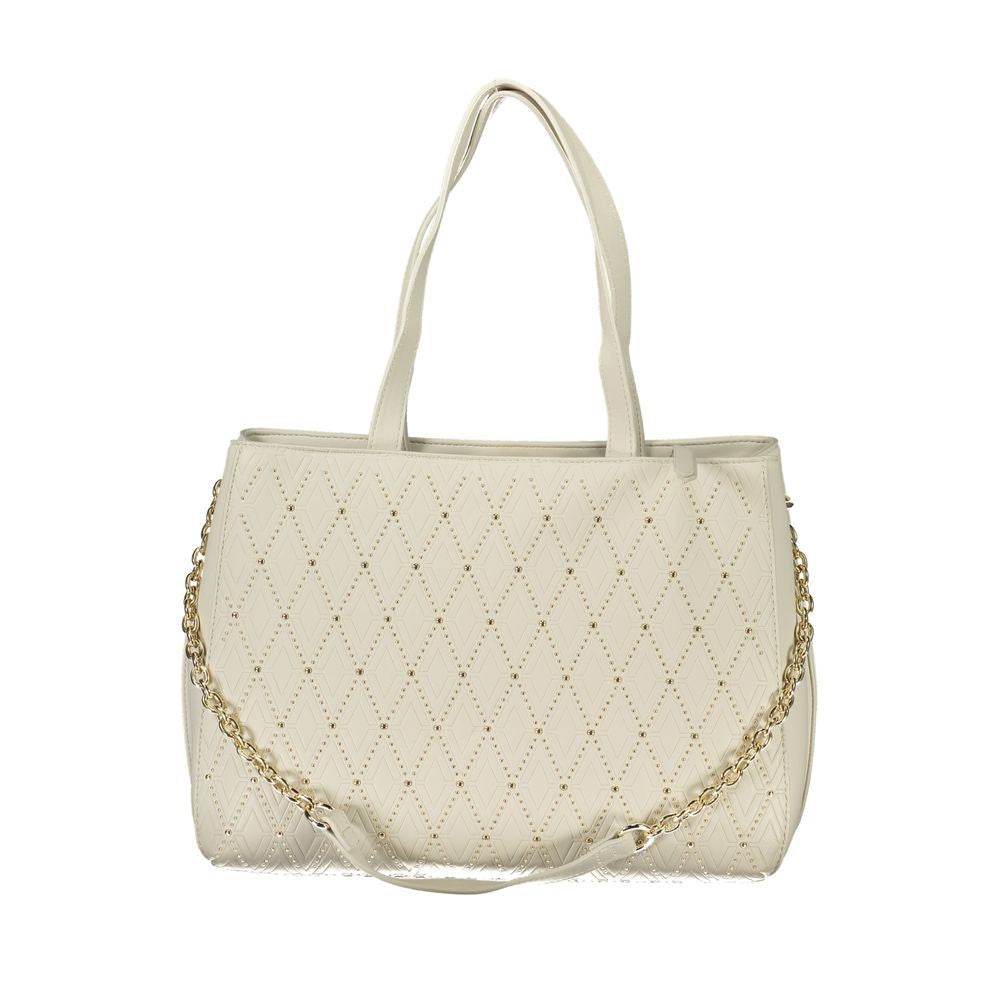 Mario Valentino White Polyethylene Handbag - Hilstor