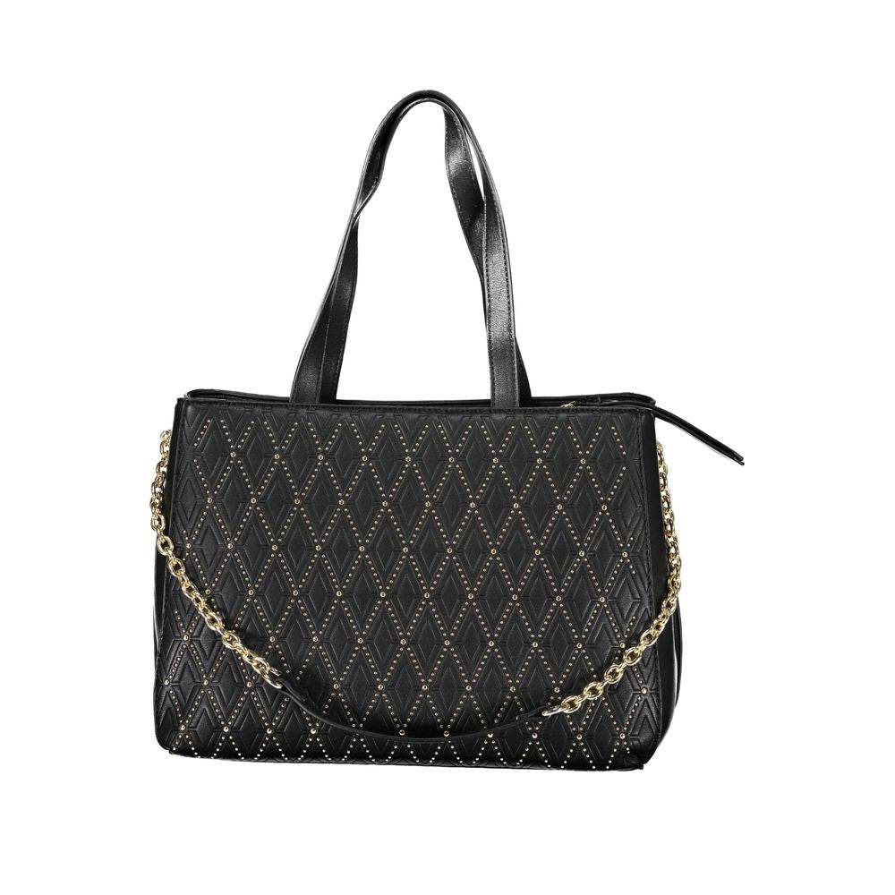 Mario Valentino Black Polyethylene Handbag - Hilstor