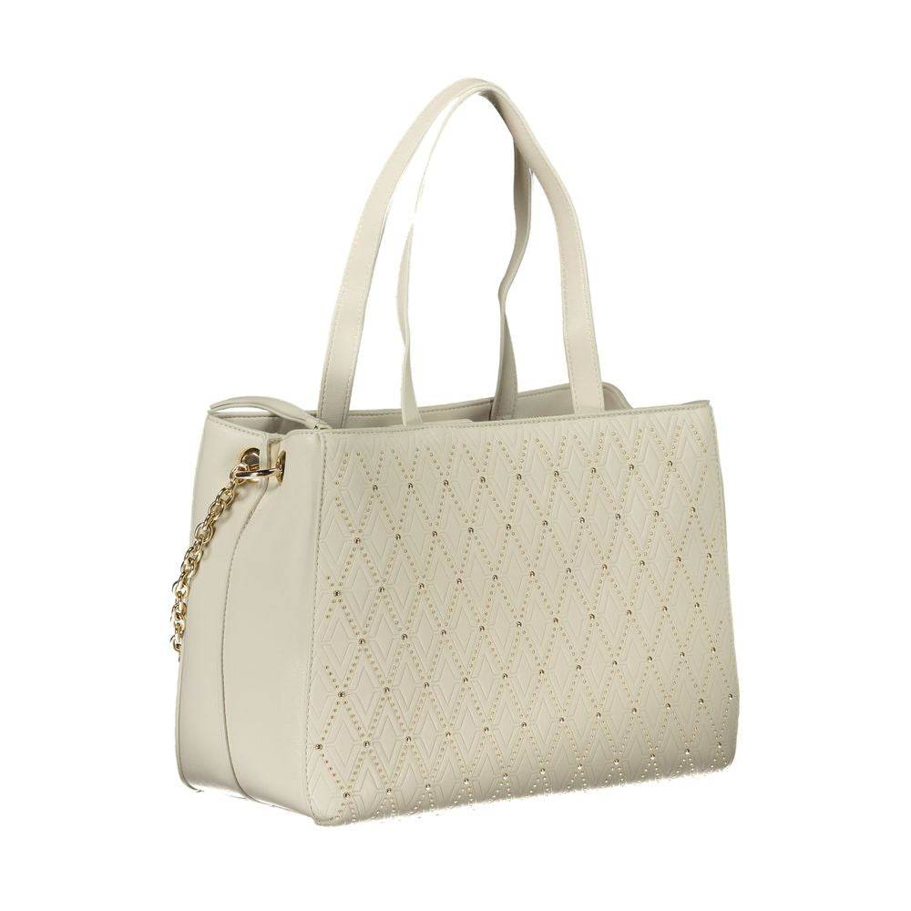 Mario Valentino White Polyethylene Handbag - Hilstor