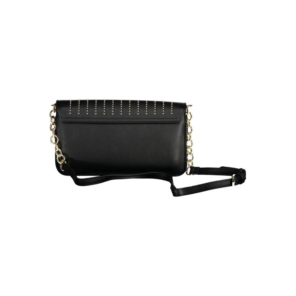 Mario Valentino Black Polyethylene Handbag - Hilstor