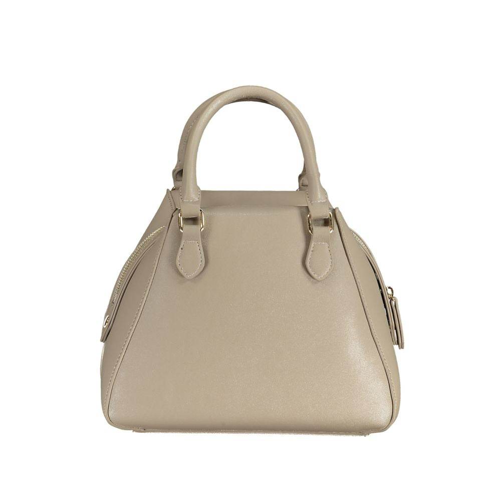 Mario Valentino Beige Polyethylene Handbag - Hilstor