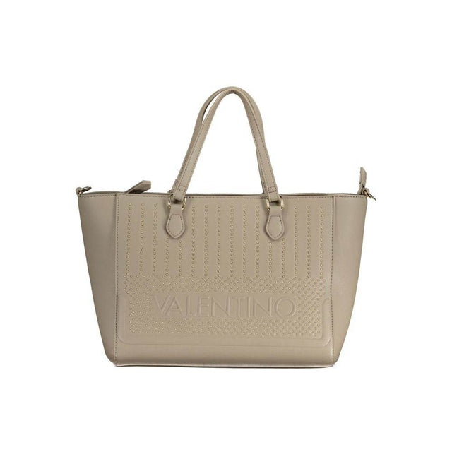 Mario Valentino Beige Polyethylene Handbag - Hilstor