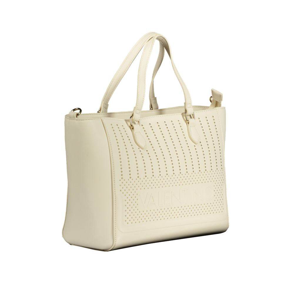 Mario Valentino White Polyethylene Handbag - Hilstor