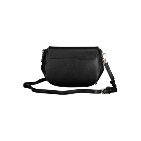 Mario Valentino Black Polyethylene Handbag - Hilstor