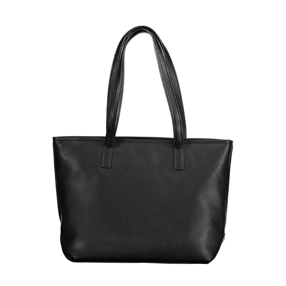 Mario Valentino Black Polyethylene Handbag - Hilstor
