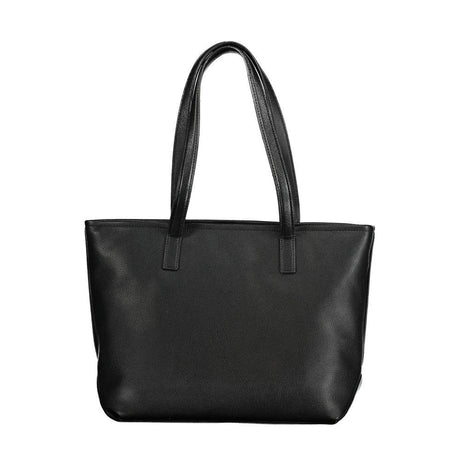 Mario Valentino Black Polyethylene Handbag - Hilstor