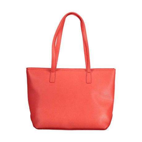 Mario Valentino Red Polyethylene Handbag - Hilstor