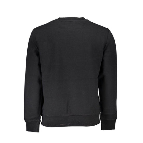 Napapijri Black Cotton Men Sweater - Hilstor