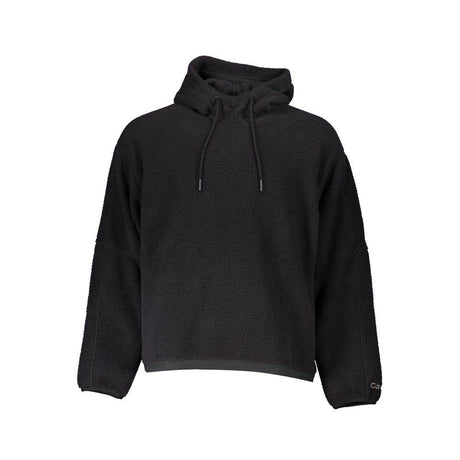Calvin Klein Black Polyester Men Sweater with Hood - Hilstor