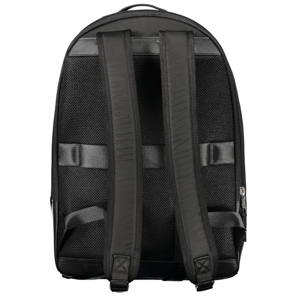 Tommy Hilfiger Black Polyester Backpack - Hilstor
