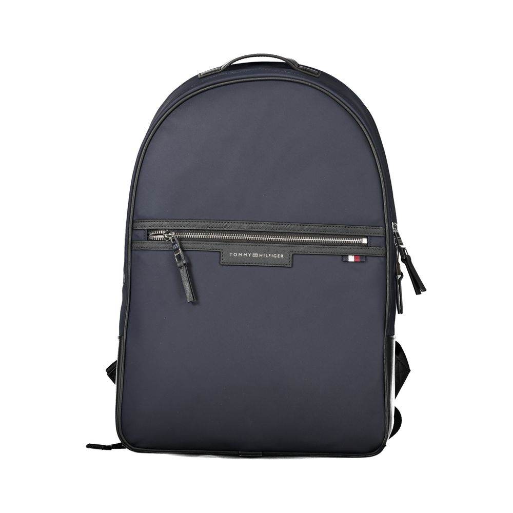 Tommy Hilfiger Blue Polyester Backpack - Hilstor