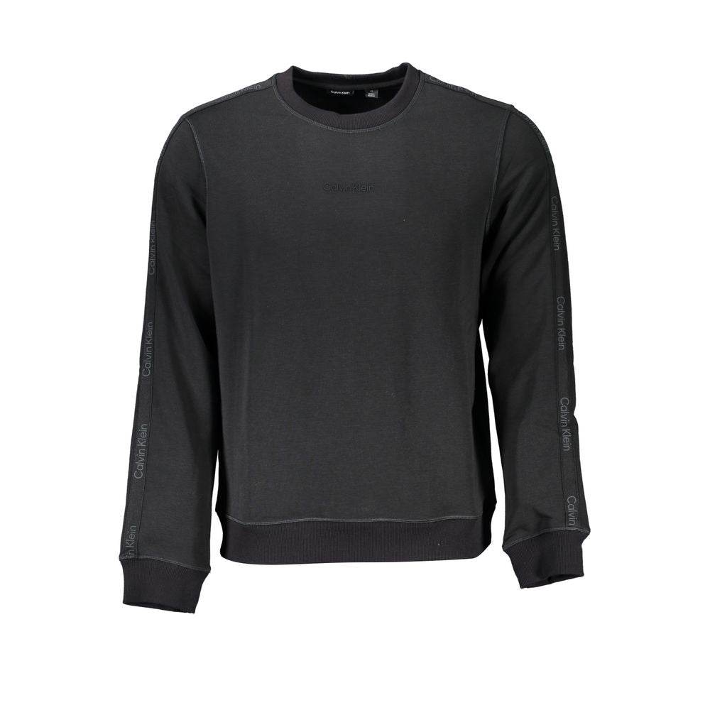 Calvin Klein Black Polyester Men Sweater - Hilstor
