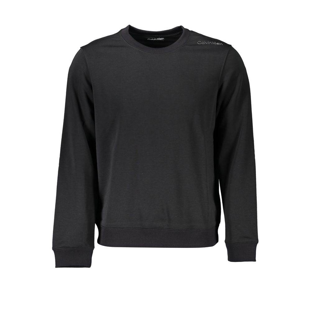 Calvin Klein Black Polyester Men Sweater - Hilstor