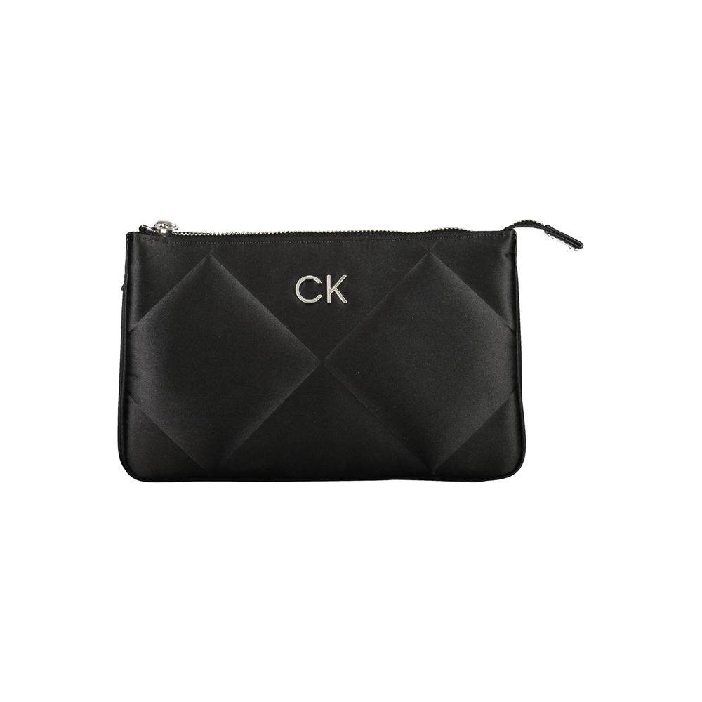 Calvin Klein Black Polyester Handbag - Hilstor