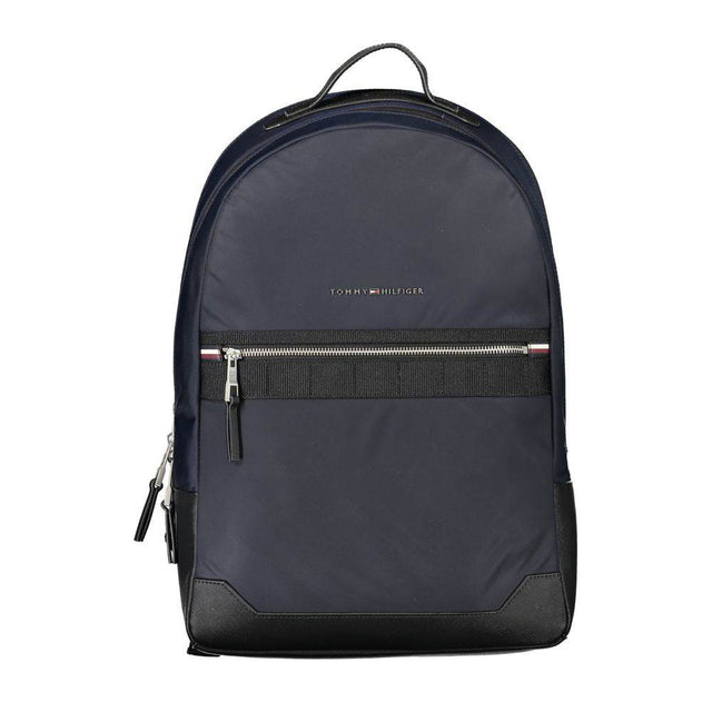 Tommy Hilfiger Blue Polyester Backpack - Hilstor