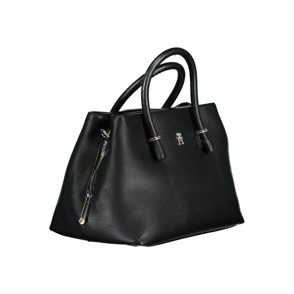 Tommy Hilfiger Black Polyethylene Handbag - Hilstor