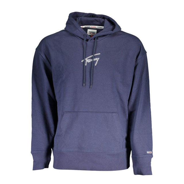 Tommy Hilfiger Blue Cotton Men Sweater - Hilstor