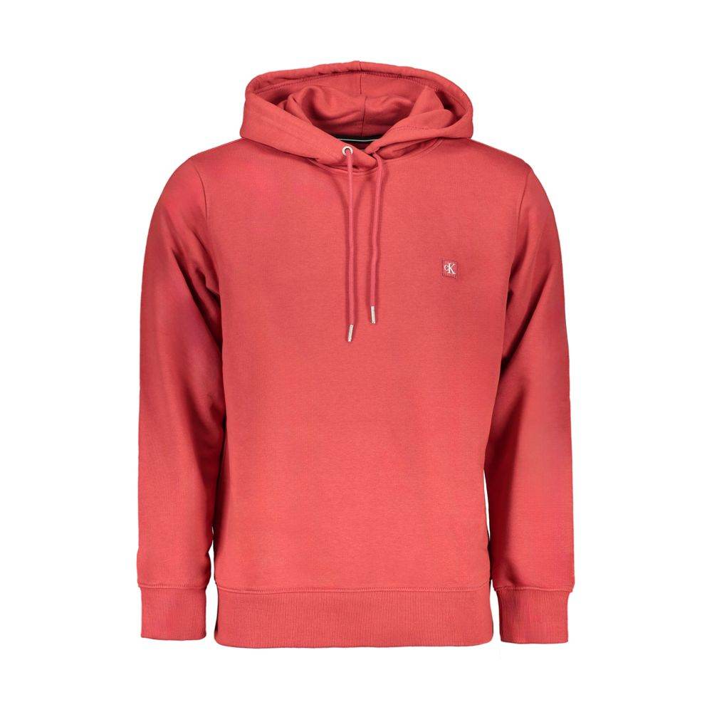 Calvin Klein Red Cotton Sweatshirt - Hilstor