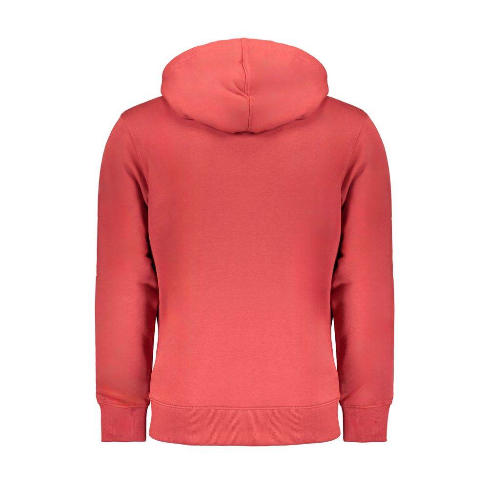 Calvin Klein Red Cotton Sweatshirt - Hilstor