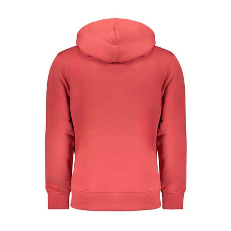 Calvin Klein Red Cotton Sweatshirt - Hilstor