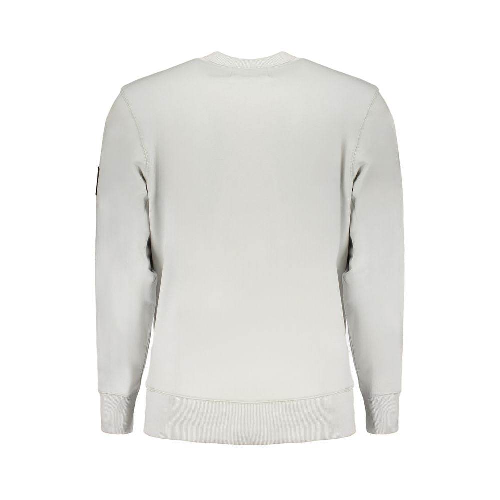 Calvin Klein Gray Cotton Men Sweater - Hilstor