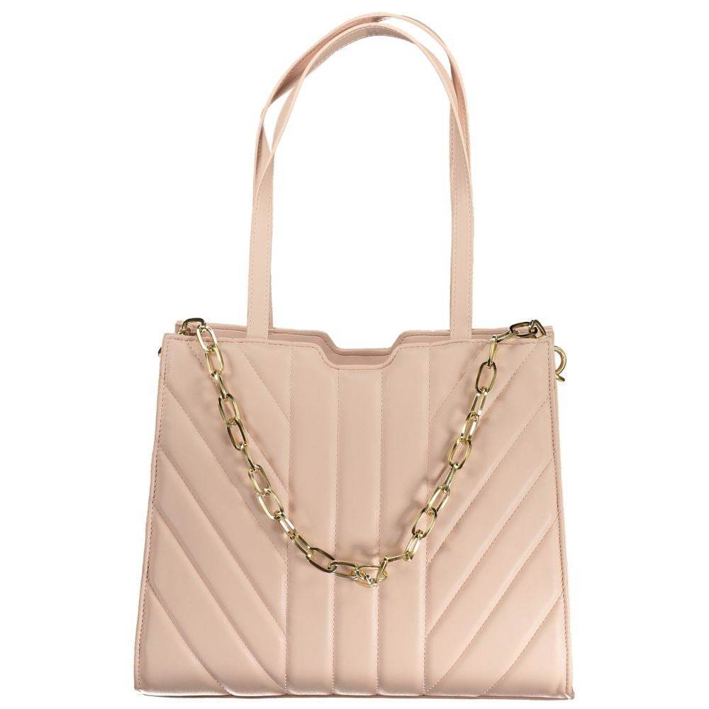 Mario Valentino Pink Polyethylene Handbag - Hilstor