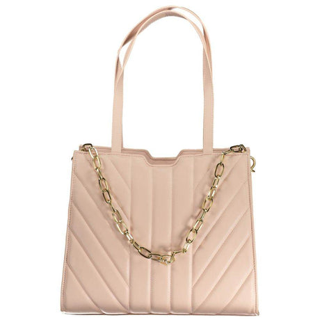 Mario Valentino Pink Polyethylene Handbag - Hilstor