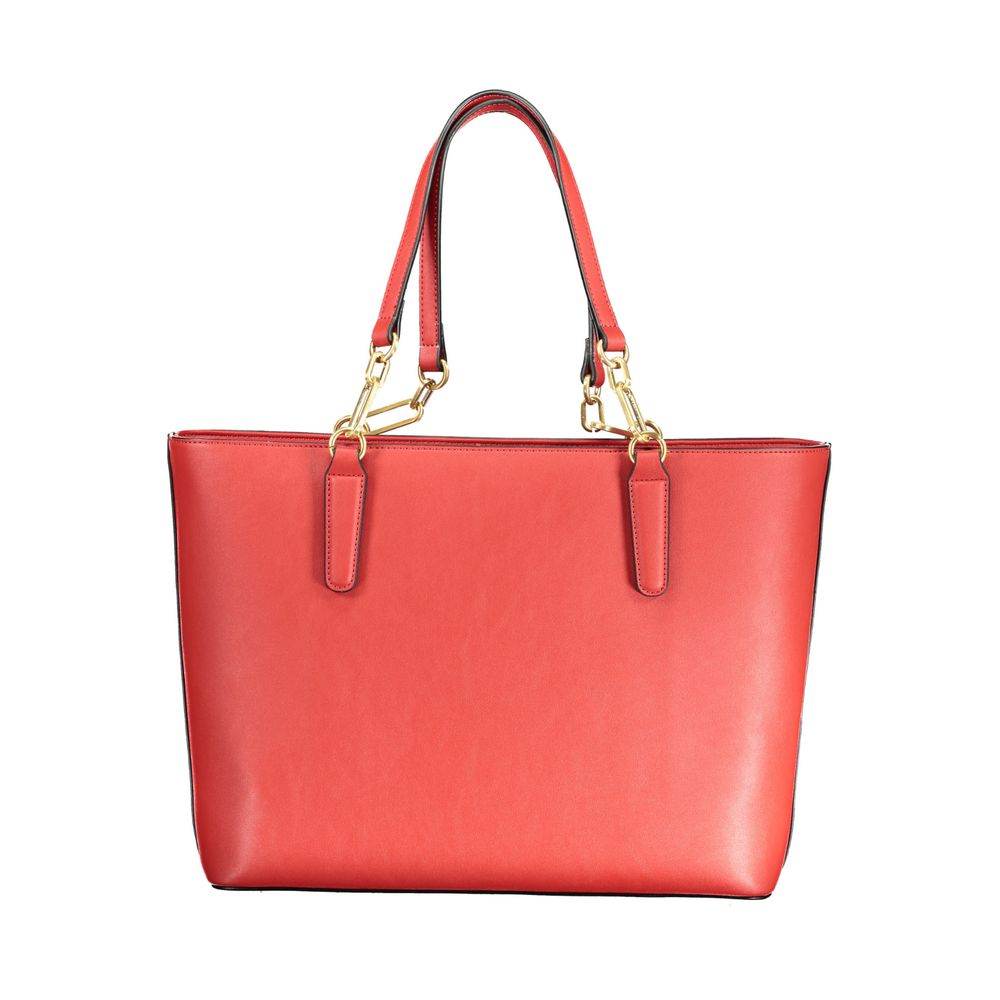 Mario Valentino Red Polyethylene Handbag - Hilstor
