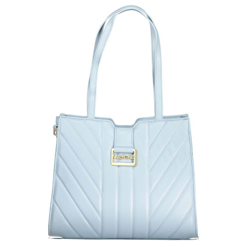 Mario Valentino Blue Polyethylene Handbag - Hilstor
