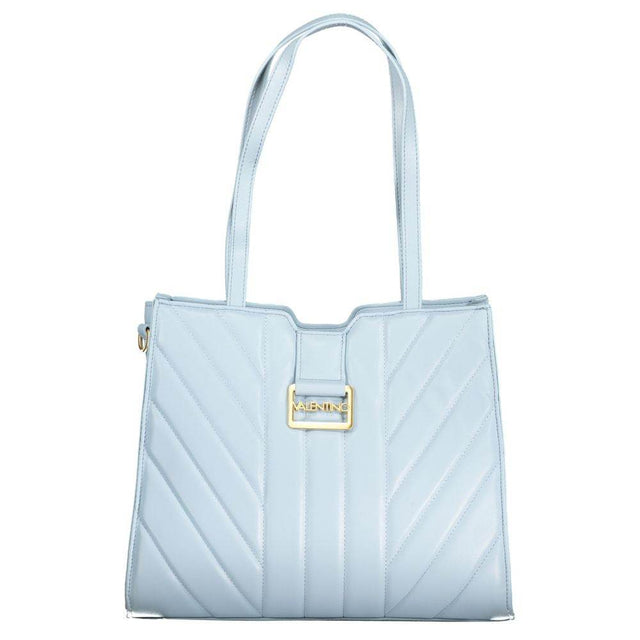 Mario Valentino Blue Polyethylene Handbag - Hilstor