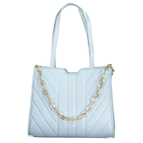 Mario Valentino Blue Polyethylene Handbag - Hilstor