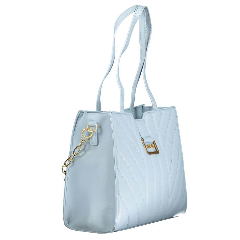 Mario Valentino Blue Polyethylene Handbag - Hilstor