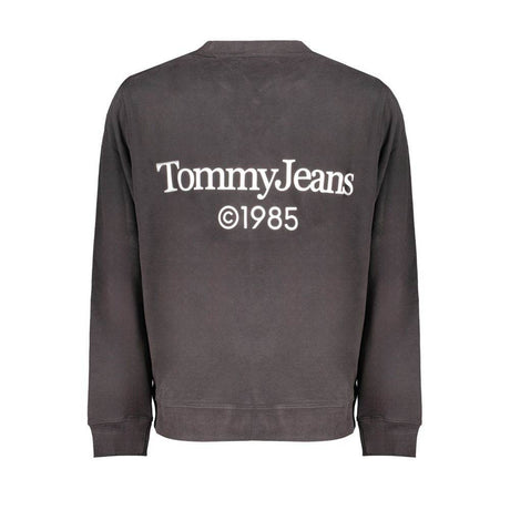 Tommy Hilfiger Black Cotton Men Sweater - Hilstor