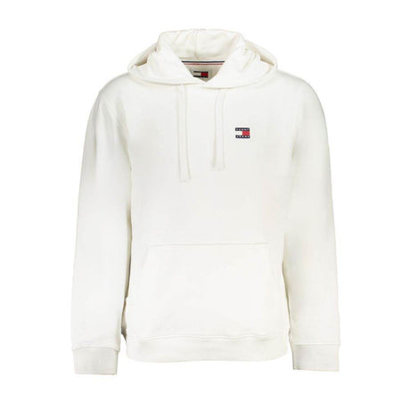 Tommy Hilfiger White Cotton Sweatshirt - Hilstor