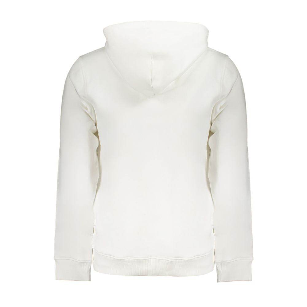 Tommy Hilfiger White Cotton Sweatshirt - Hilstor