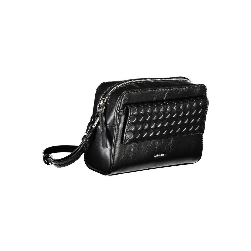 Calvin Klein Black Polyester Handbag - Hilstor