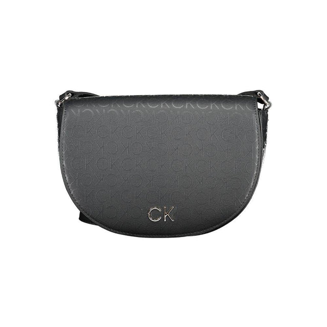 Calvin Klein Black Polyethylene Handbag - Hilstor