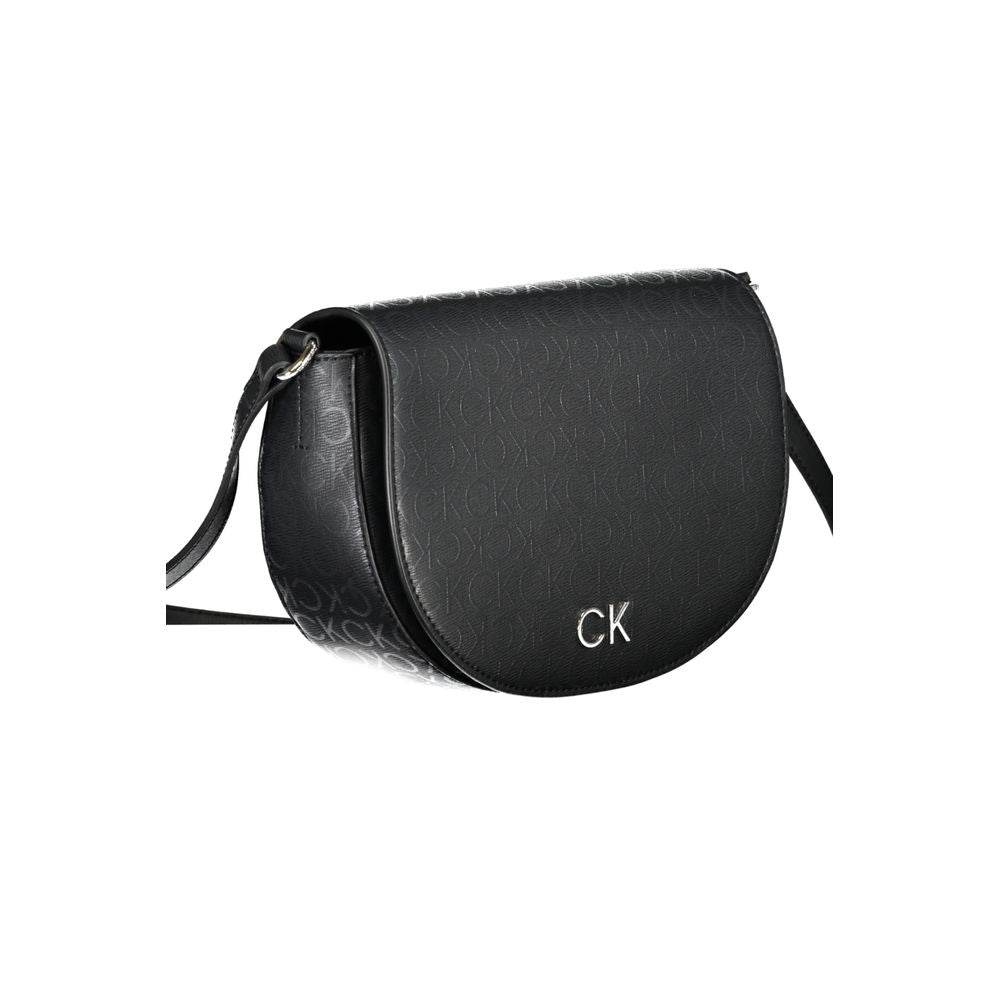 Calvin Klein Black Polyethylene Handbag - Hilstor