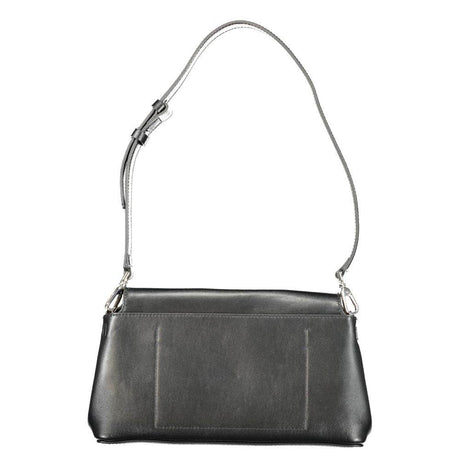 Calvin Klein Black Polyester Handbag - Hilstor