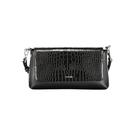 Calvin Klein Black Polyester Handbag - Hilstor