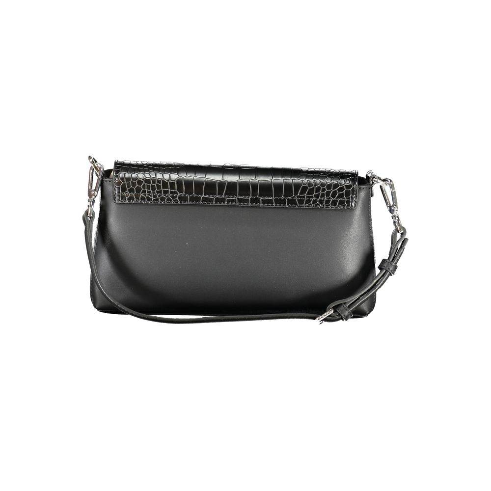 Calvin Klein Black Polyester Handbag - Hilstor