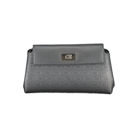 Calvin Klein Black Polyester Handbag - Hilstor