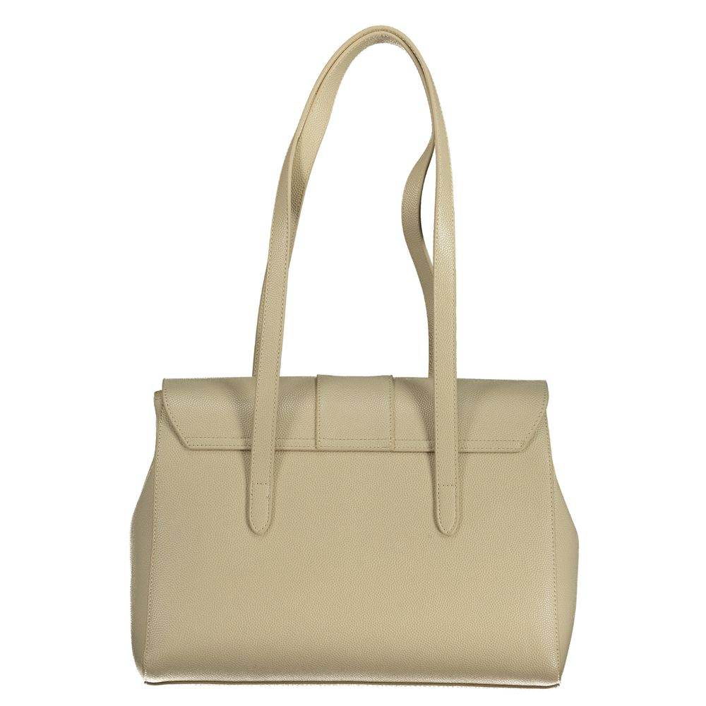Mario Valentino Beige Polyethylene Handbag - Hilstor