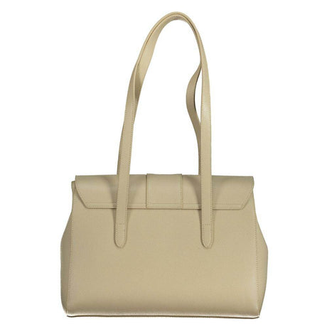 Mario Valentino Beige Polyethylene Handbag - Hilstor