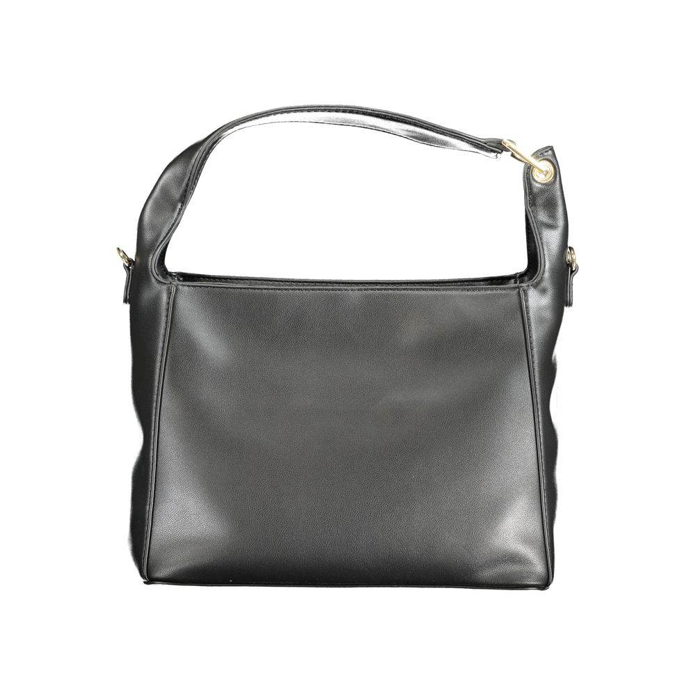 Mario Valentino Black Polyethylene Handbag - Hilstor