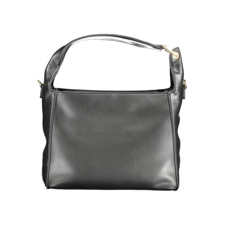 Mario Valentino Black Polyethylene Handbag - Hilstor